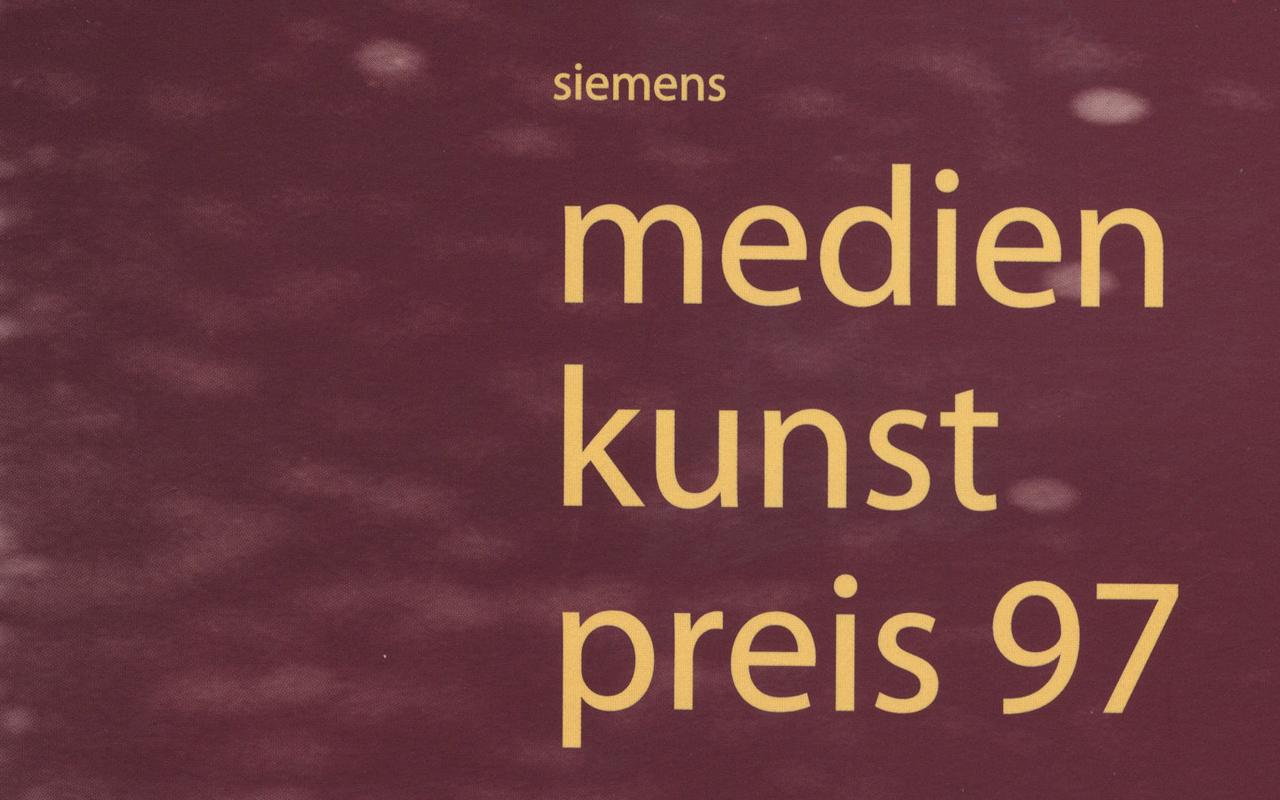 Cover der Publikation »Siemens Medienkunstpreis 97«