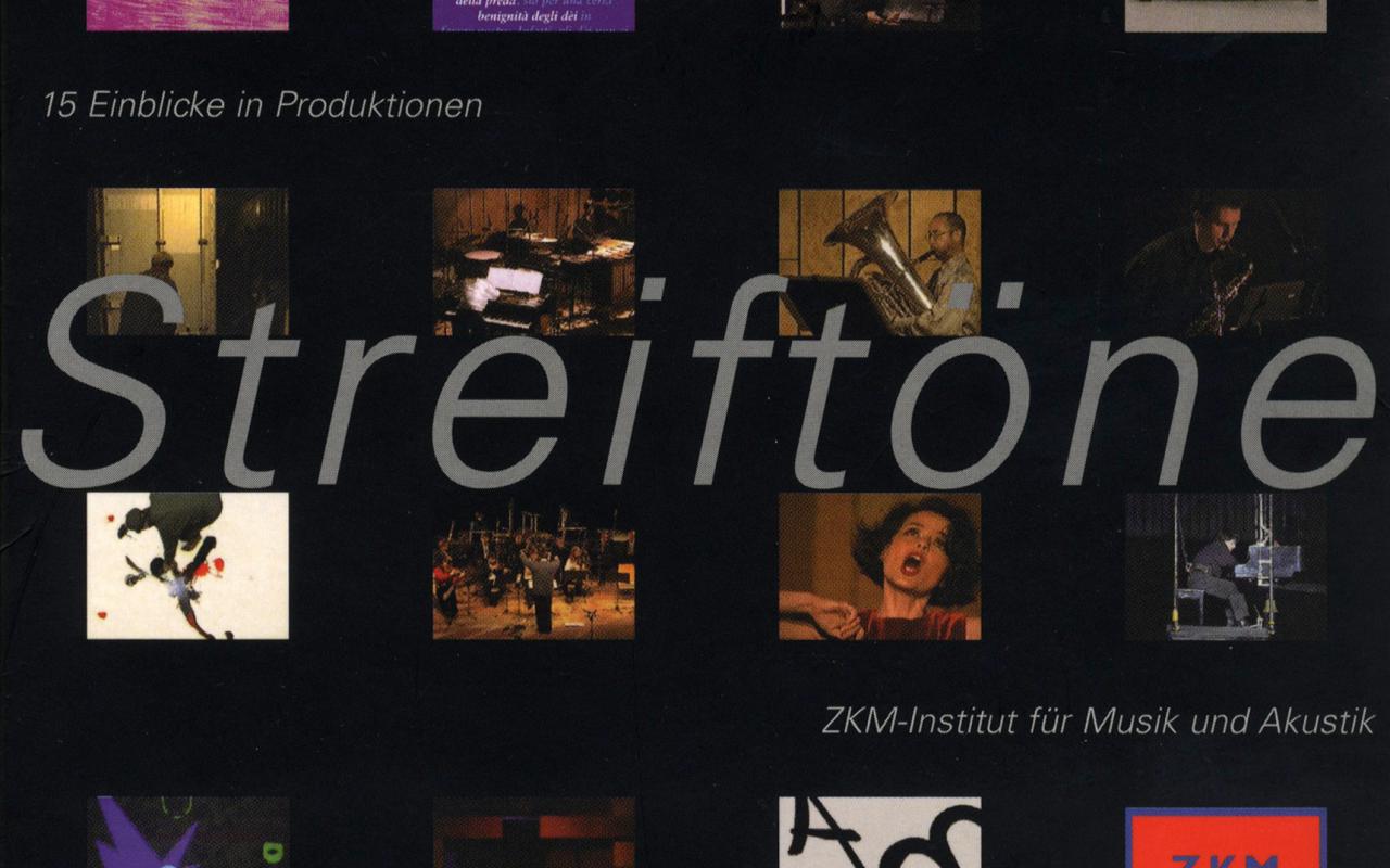Cover of the publication »Streiftöne. 15 Einblicke in Produktionen«