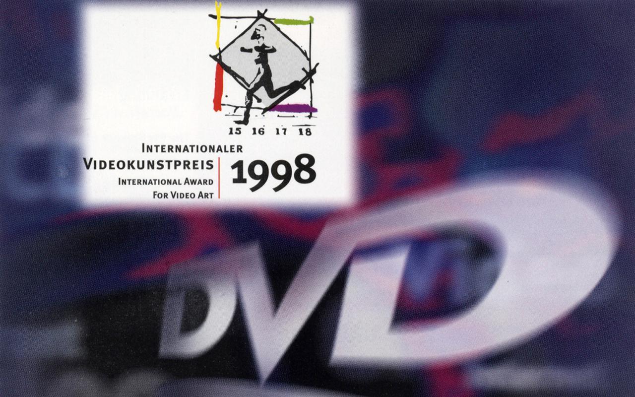 Cover der Publikation »Internationaler Videokunstpreis 1998 / International Award for Video Art 1998«