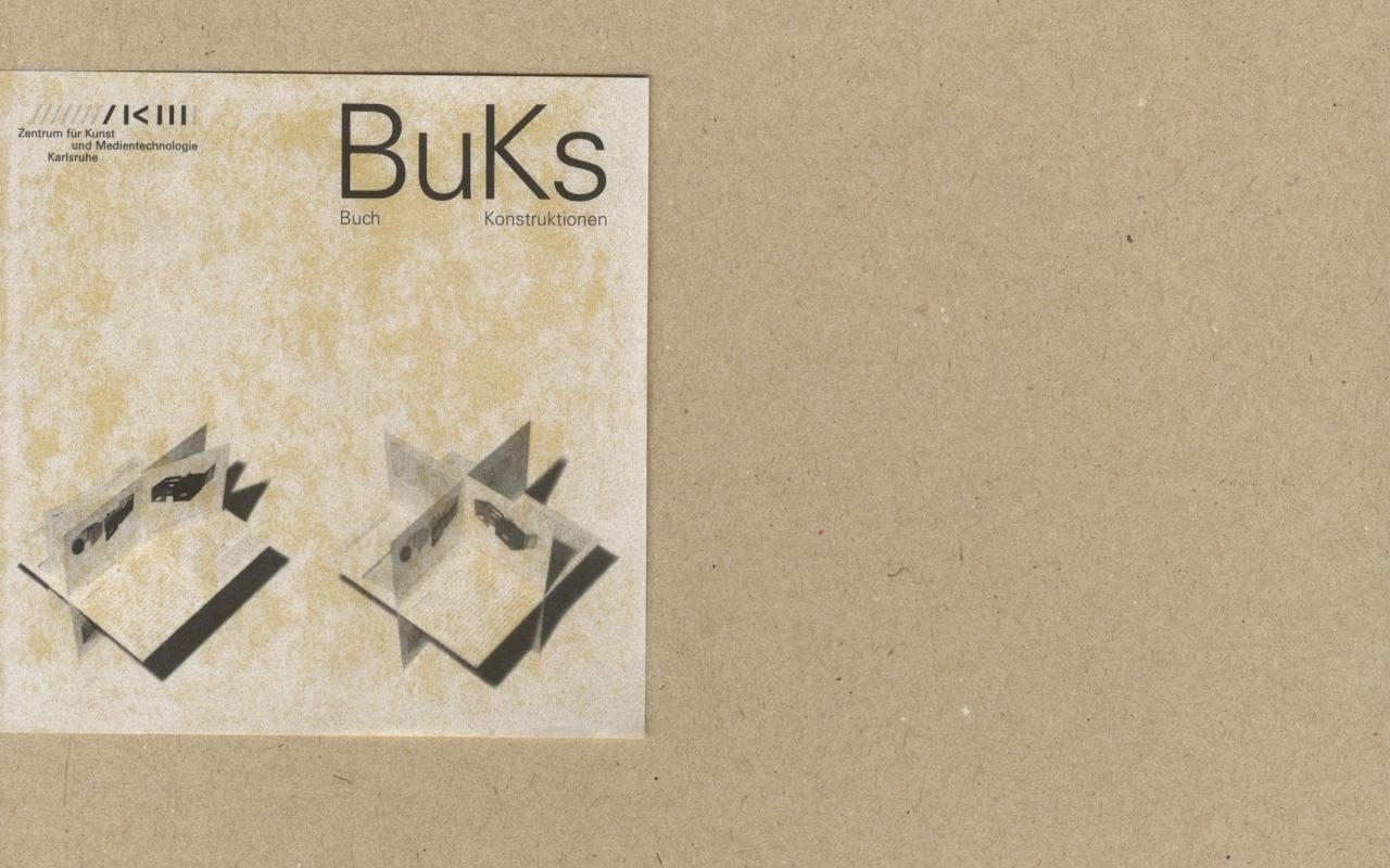 Cover of the publication »BuKs. Buch Konstruktionen«