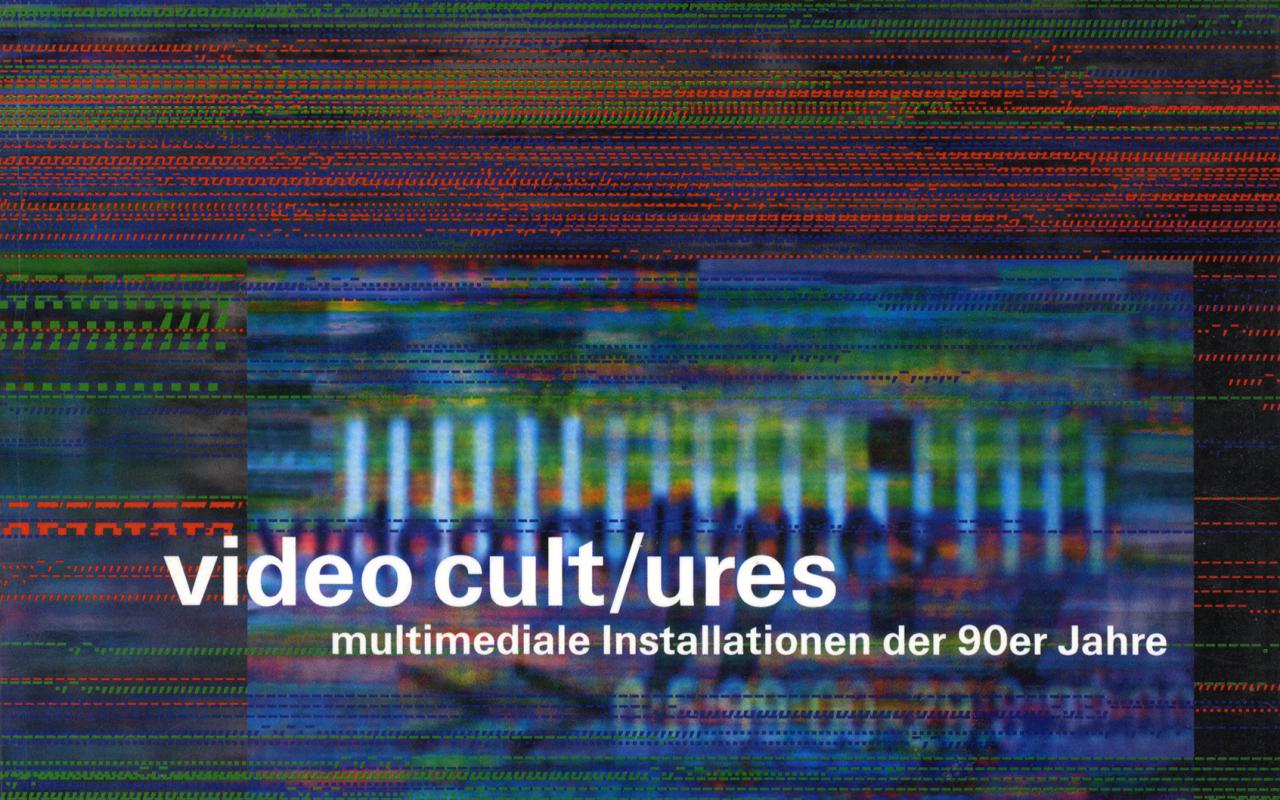Cover of the publication »Video Cult/ures«