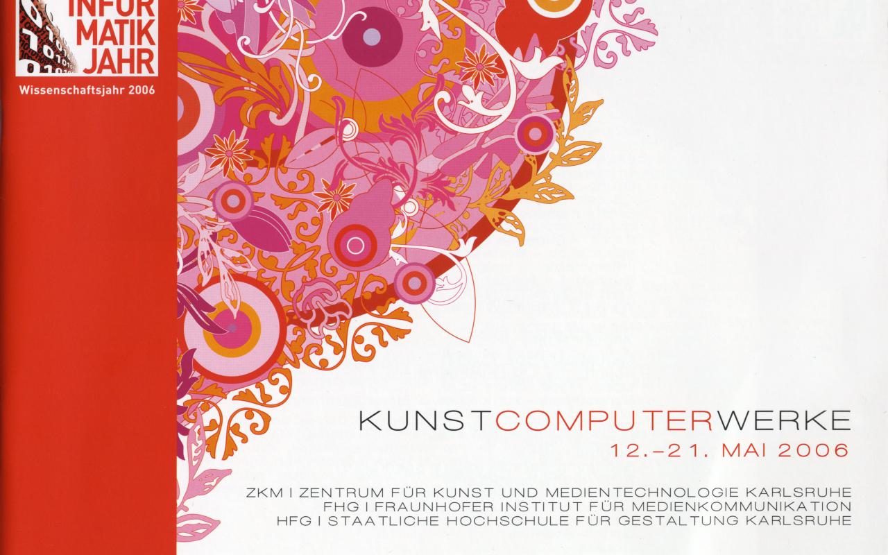 Cover of the publication »Kunst Computer Werke«