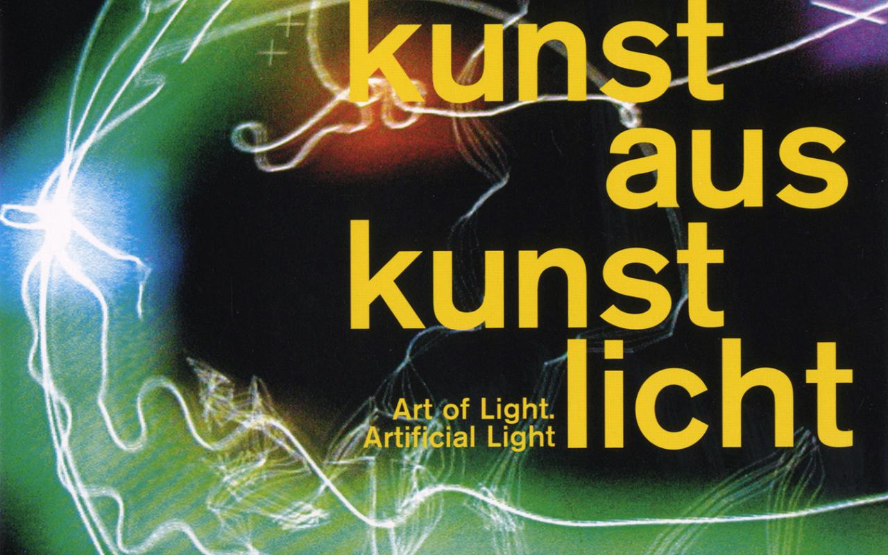 Cover der Publikation »Lichtkunst aus Kunstlicht / Art of Light, Artificial Light«