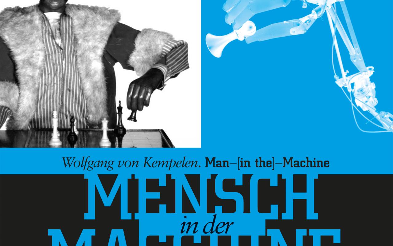 Cover der Publikation »Wolfgang von Kempelen. Mensch in der Maschine / Man in the Machine«