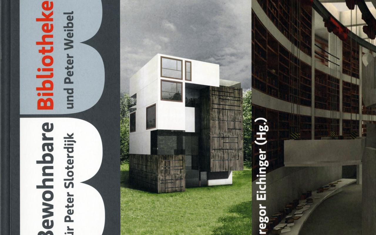 Cover of the publication »Bewohnbare Bibliotheken«