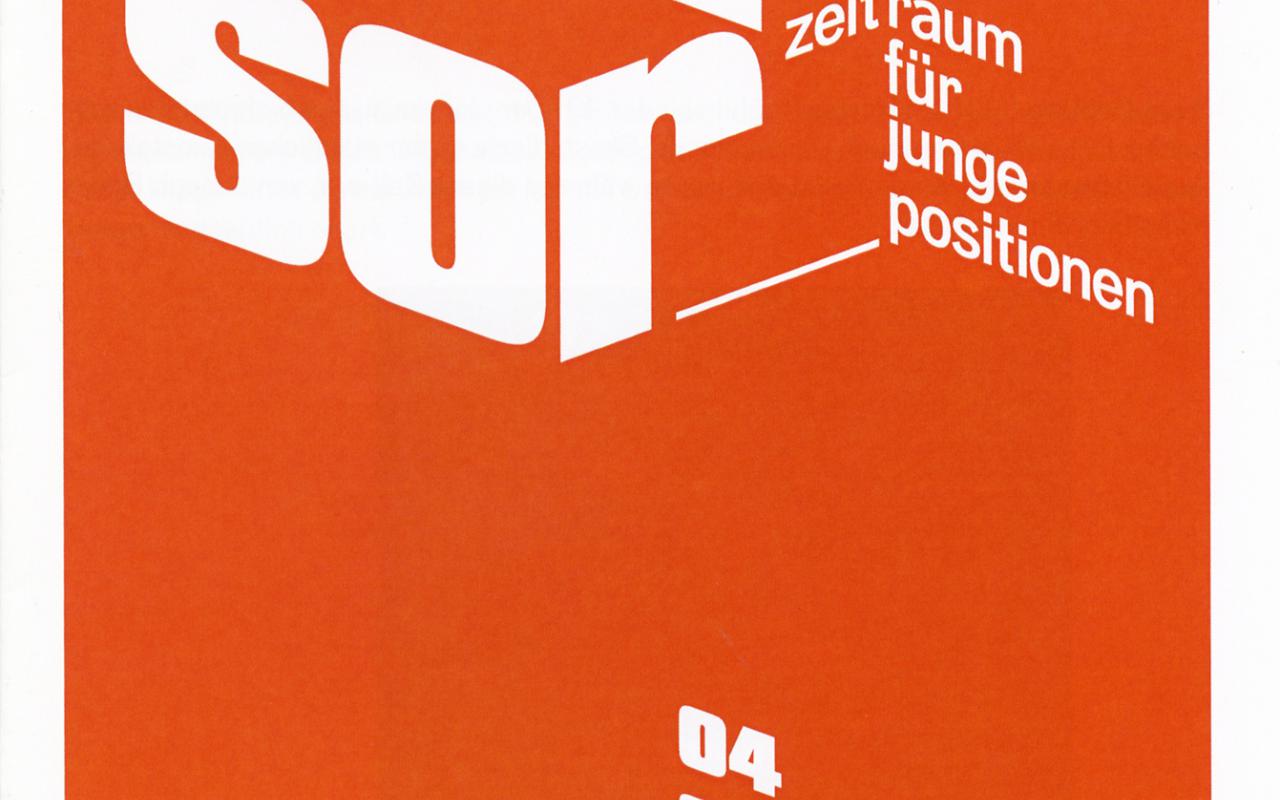 Cover der Publikation »Sensor. Zeitraum für junge Positionen. 04 Asta Gröting«