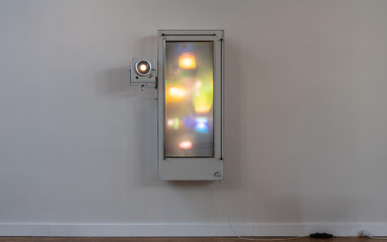 On display is the kinetic light object »Fokus«