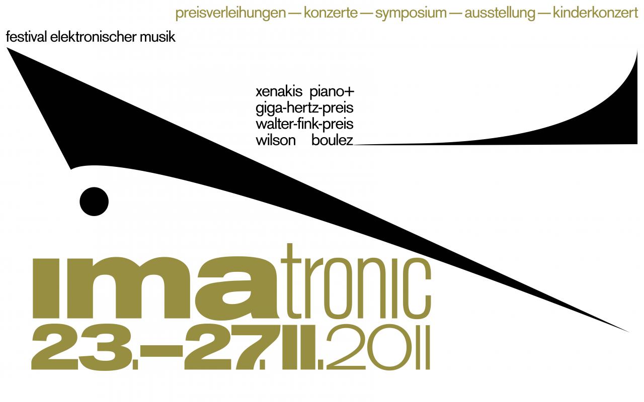 Web banner IMATRONIC 2011 at ZKM | Karlsruhe