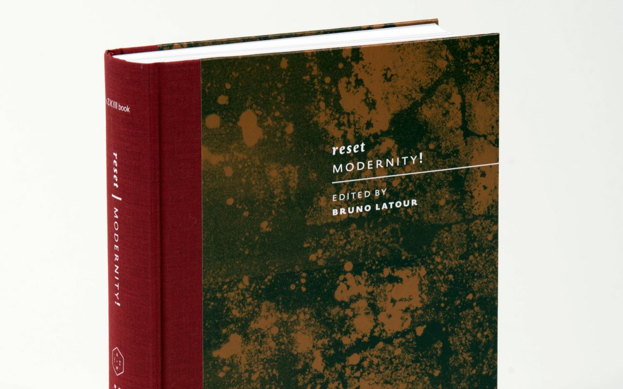 Photo showing the book  »Reset Modernity!«