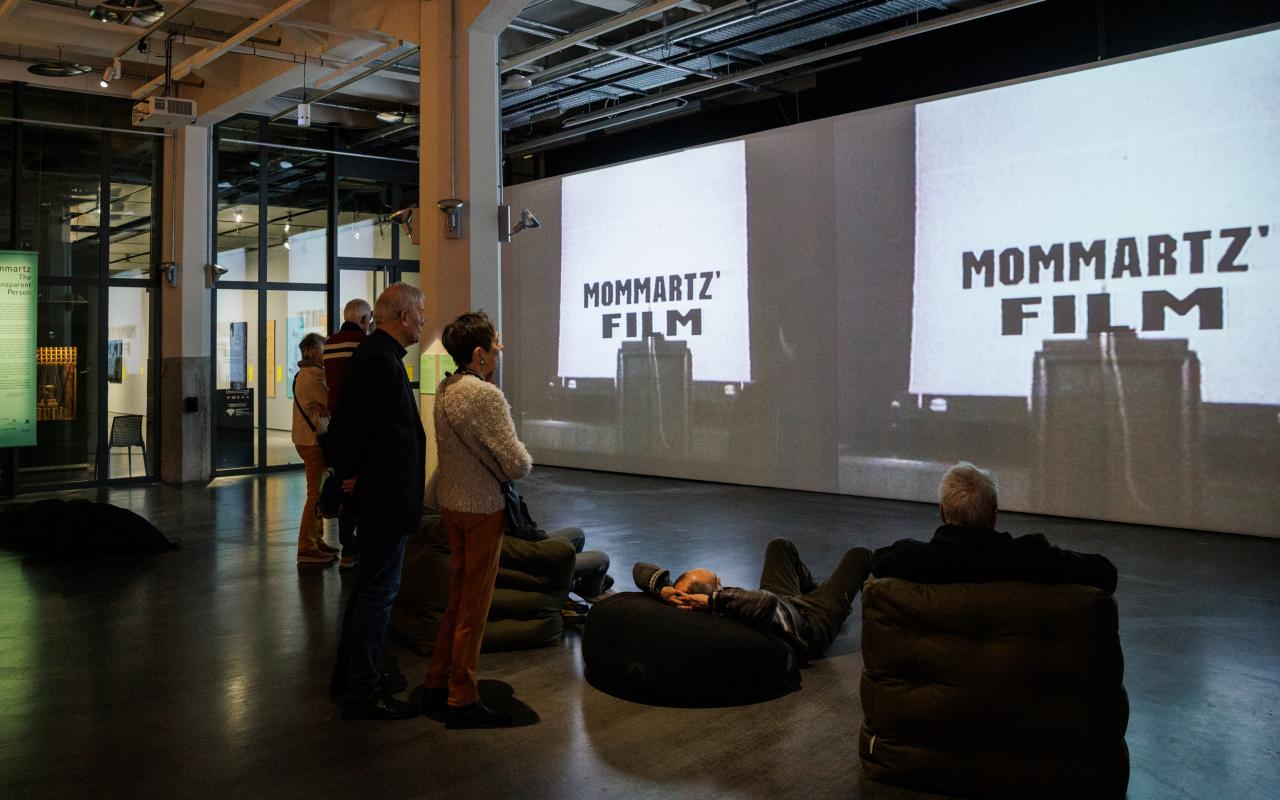 Impressions of the exhibition opening »Lutz Mommartz. Der durchsichtige Mensch« at the ZKM | Center for Art and Media Karlsruhe, 2023.
