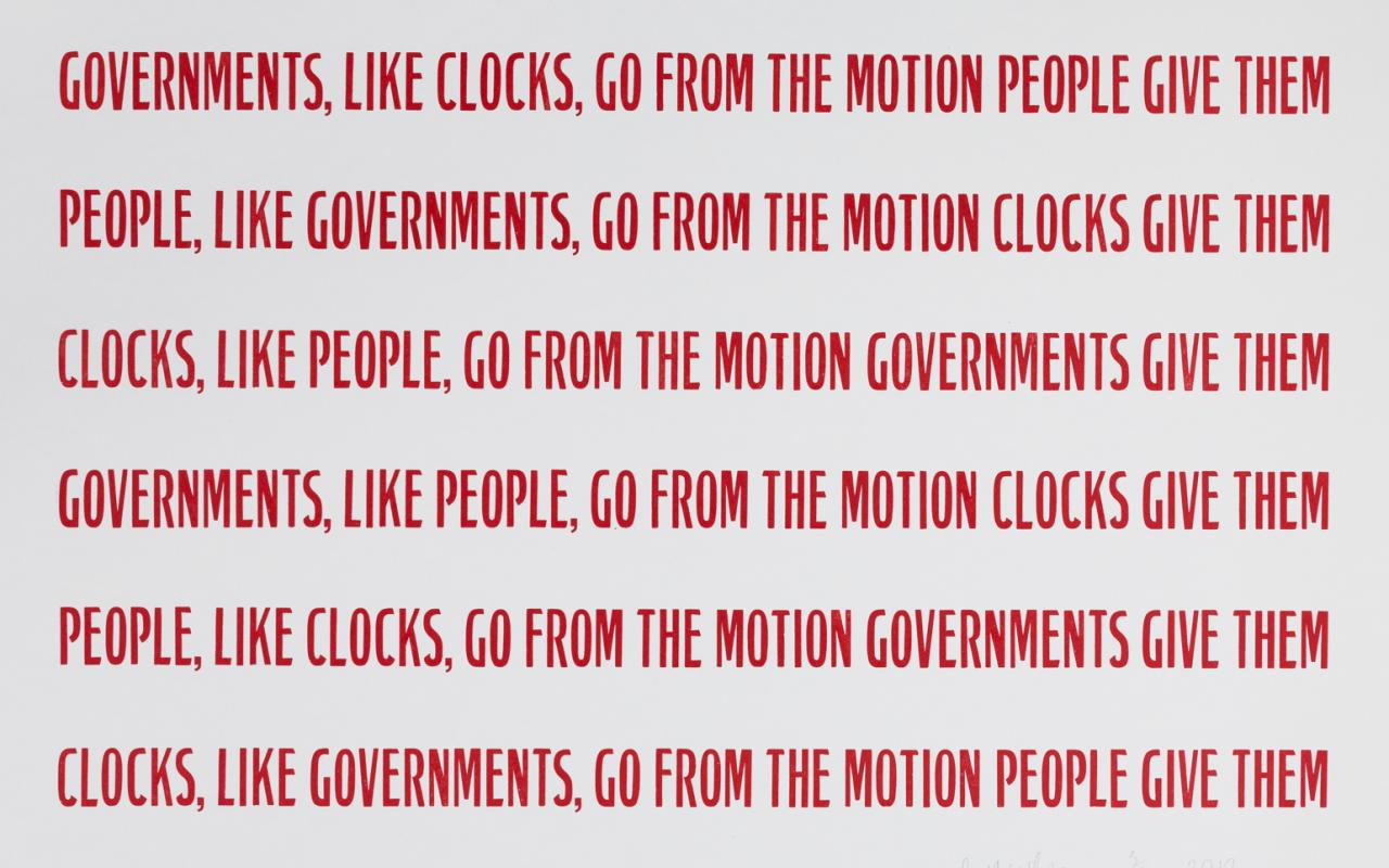 Werk - Government, People, Clocks