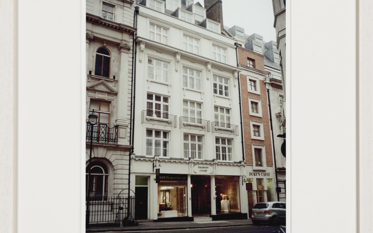 Werk - Dalmeney Court, 8 Duke Street (St. James’s), Mayfair, London. That’s where Burroughs used to live between 1965 and 1974.