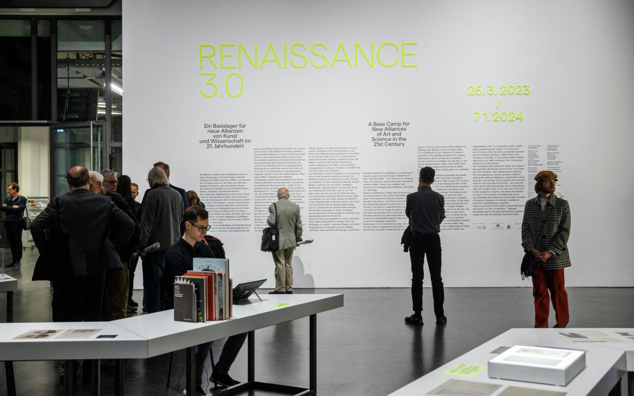 Ausstellungsansicht »Renaissance 3.0« im ZKM | Karlsruhe. © ZKM | Zentrum für Kunst und Medien Karlsruhe.