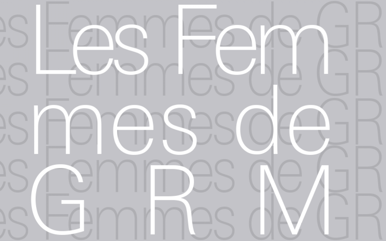 Typographisches Bild: Les Femmes de GRM