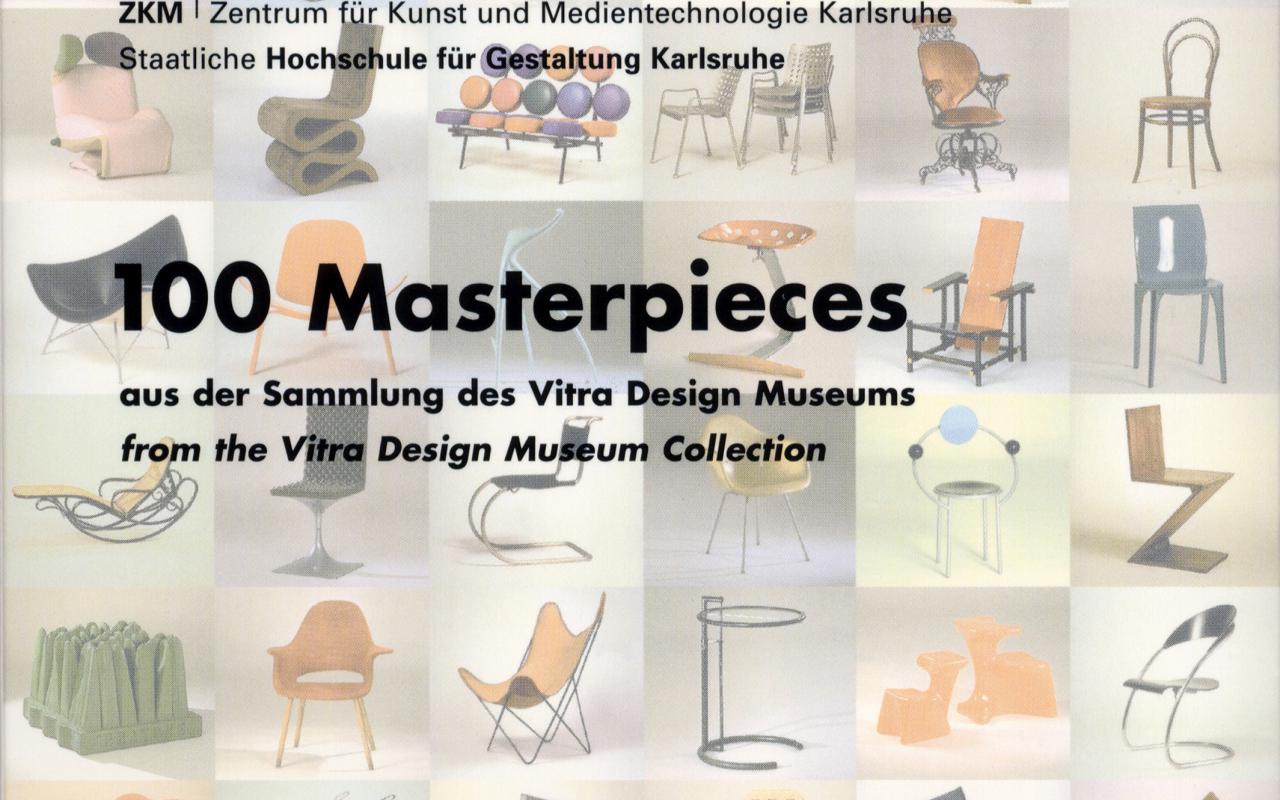 Cover of the publication »100 Masterpieces aus der Sammlung des Vitra Design Museums«