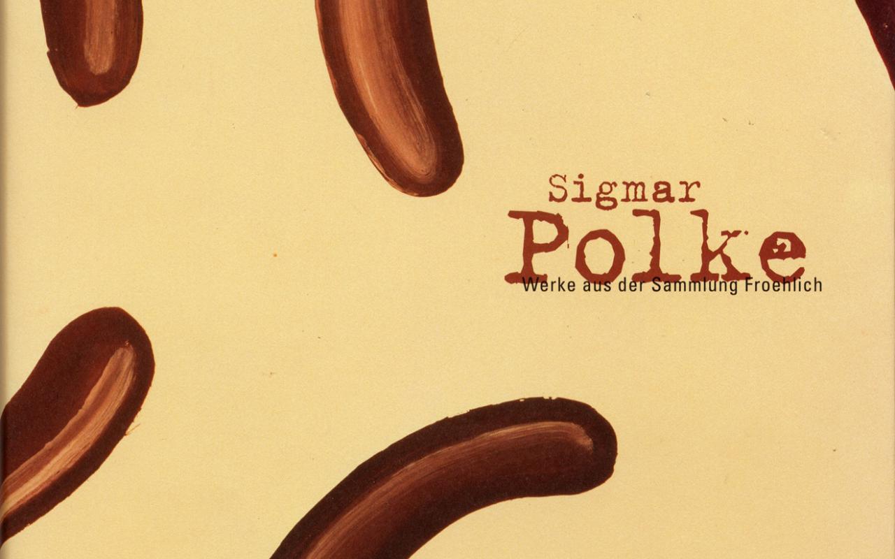 Cover of the publication »Sigmar Polke: Werke aus der Sammlung Froehlich«
