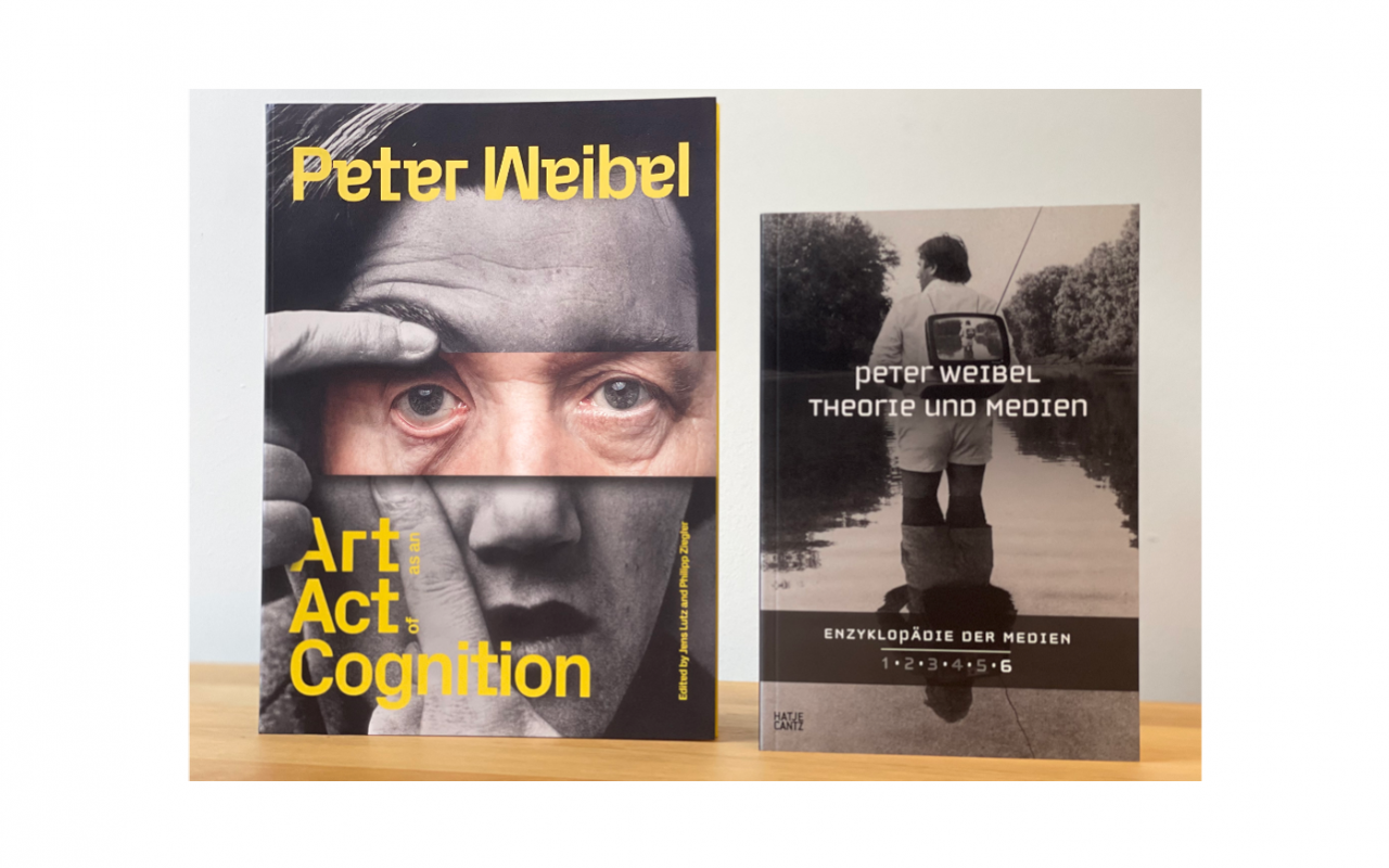 Zwei Publikationen von Peter Weibel