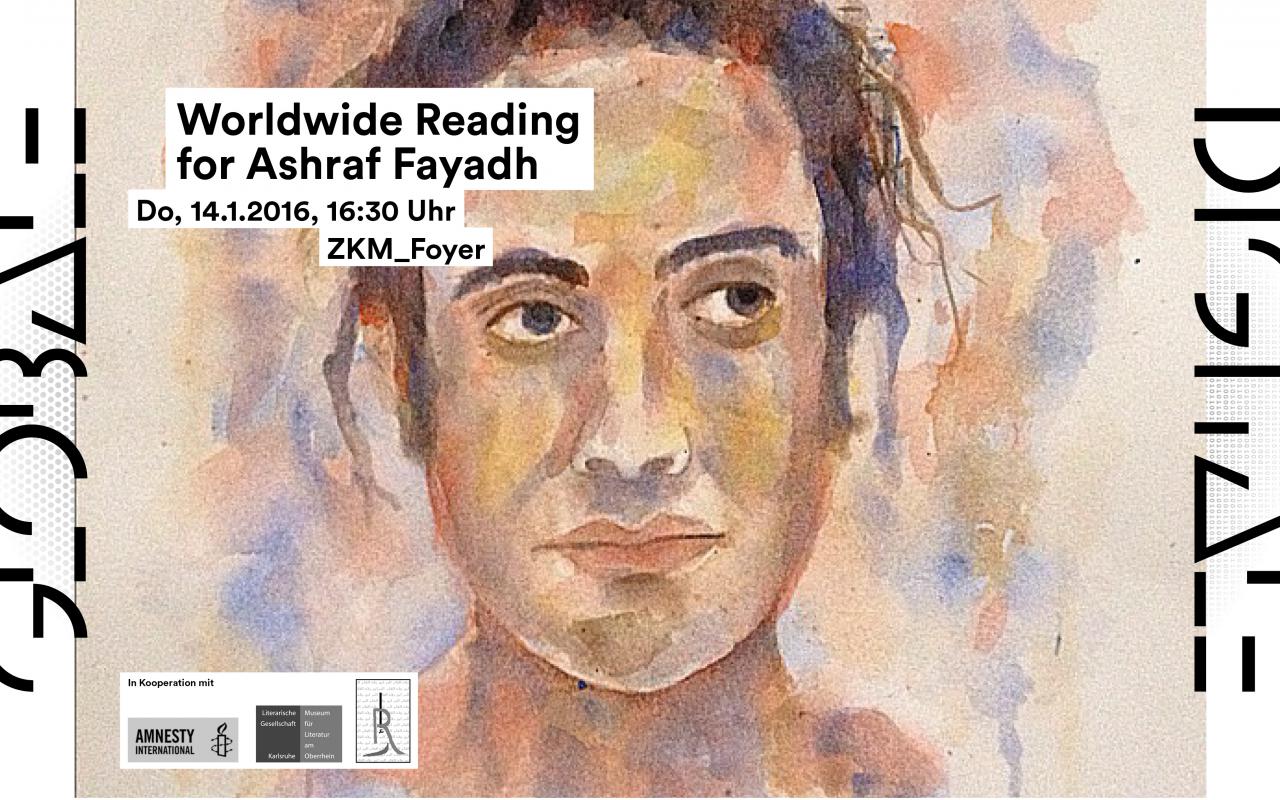 Ein Porträt von Ashraf Fayadh