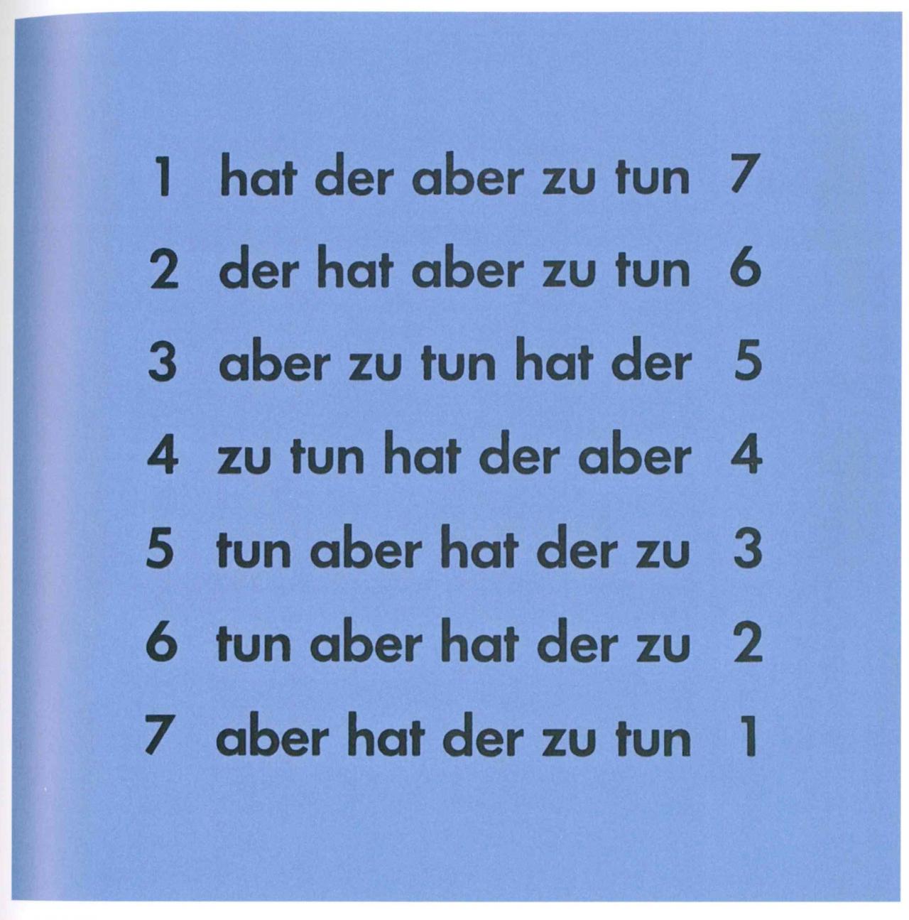 Reinhard Döhl: box »13 visuelle texte«, Edition Hansjörg Mayer, Stuttgart, 1964