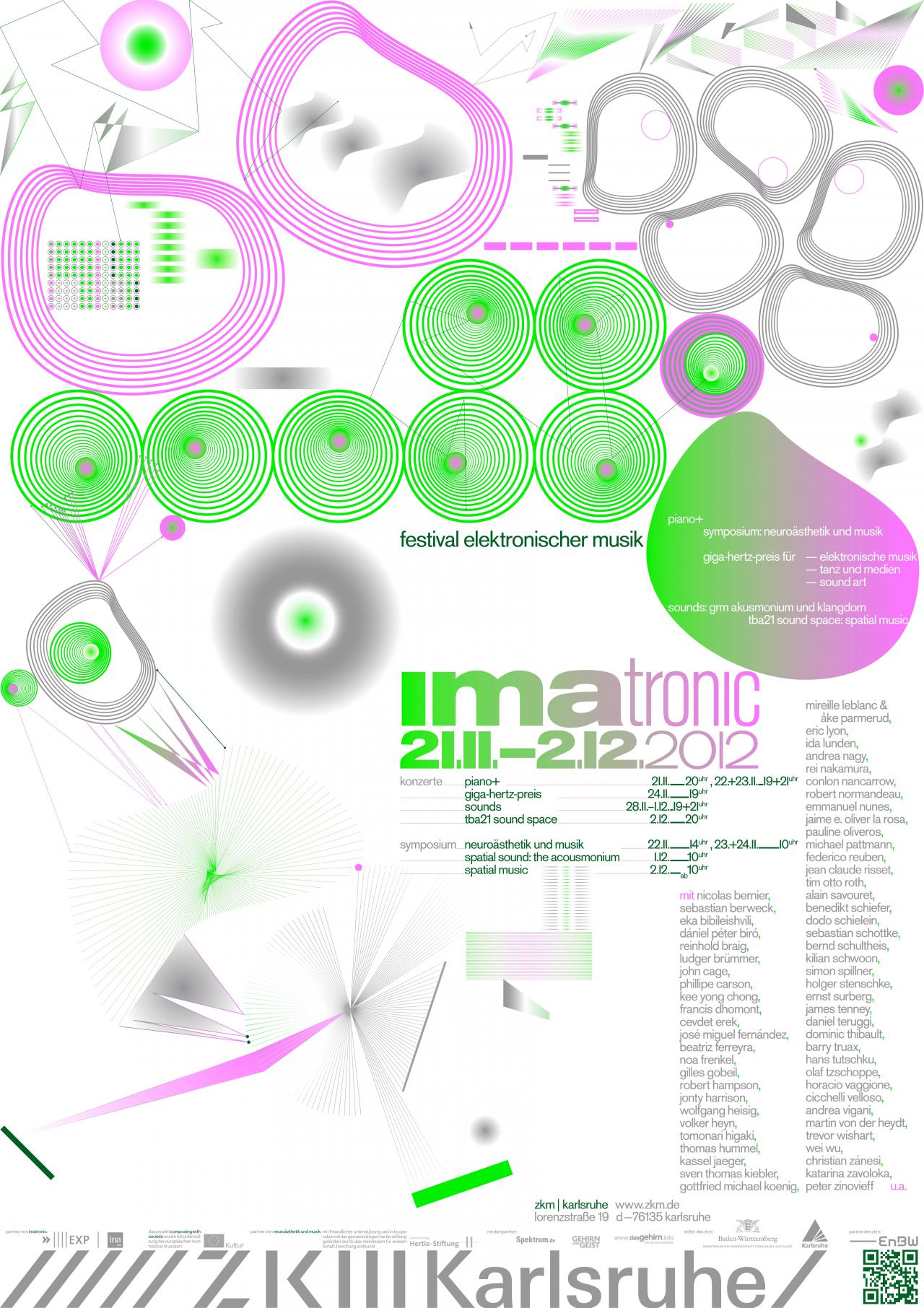 Poster IMATRONIC 2012 at ZKM | Karlsruhe