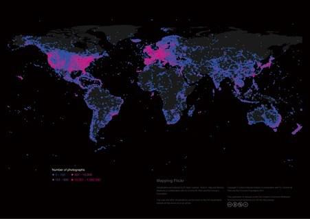 World Flicker Map