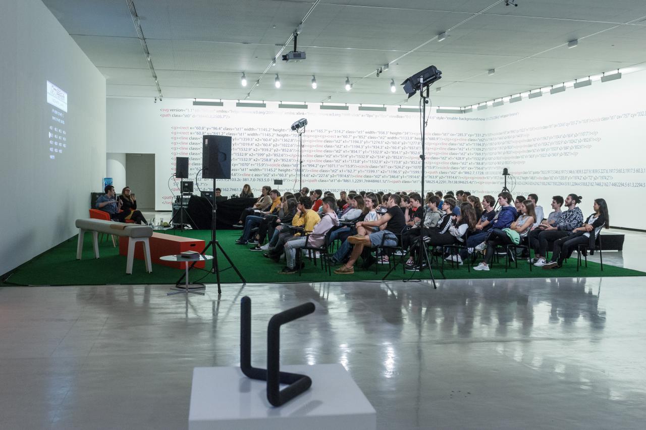 Blick in die Ausstellung »Open Codes. We are Data« in Bilbao