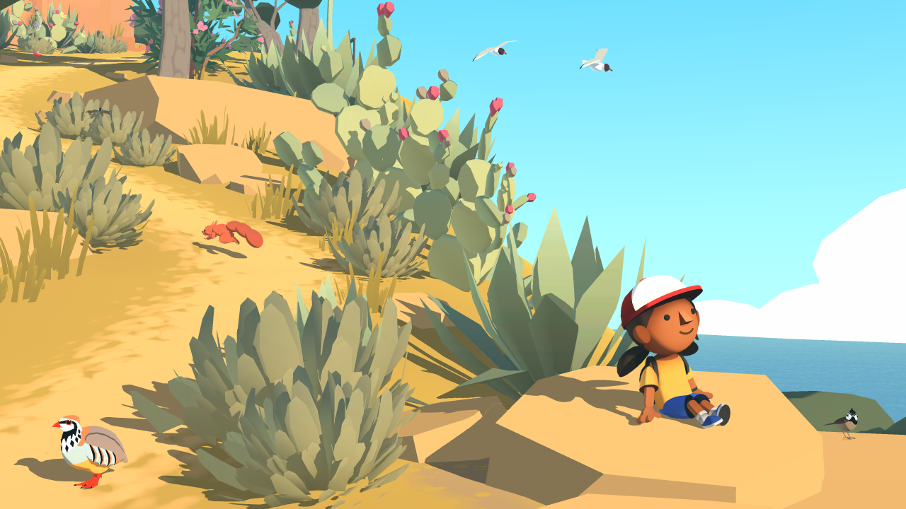 Screenshot of the video game »Alba: a Wildlife Adventure«