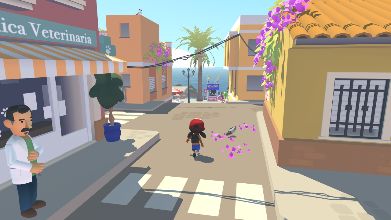 Screenshot of the video game »Alba: a Wildlife Adventure«