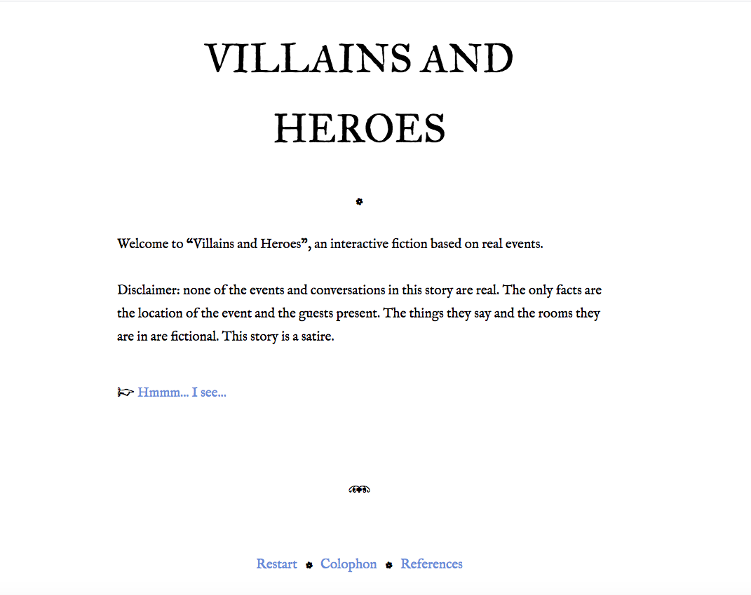 Bild aus Videospiel »Villains and Heroes« der niederländischen Künstlerin Marloes de Valk
