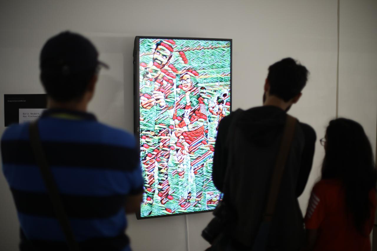 Exhibition view »Open Codes. The Art of Coding«