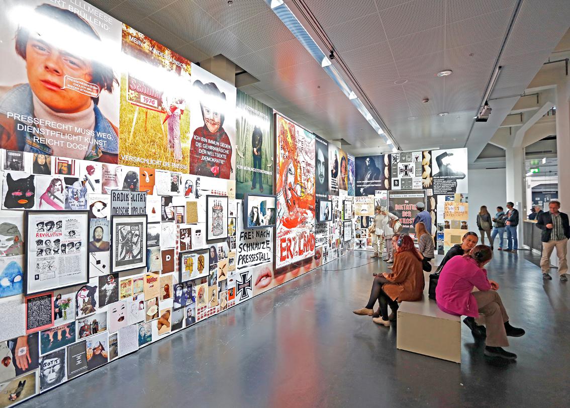 Ausstellungsansicht Art and Press