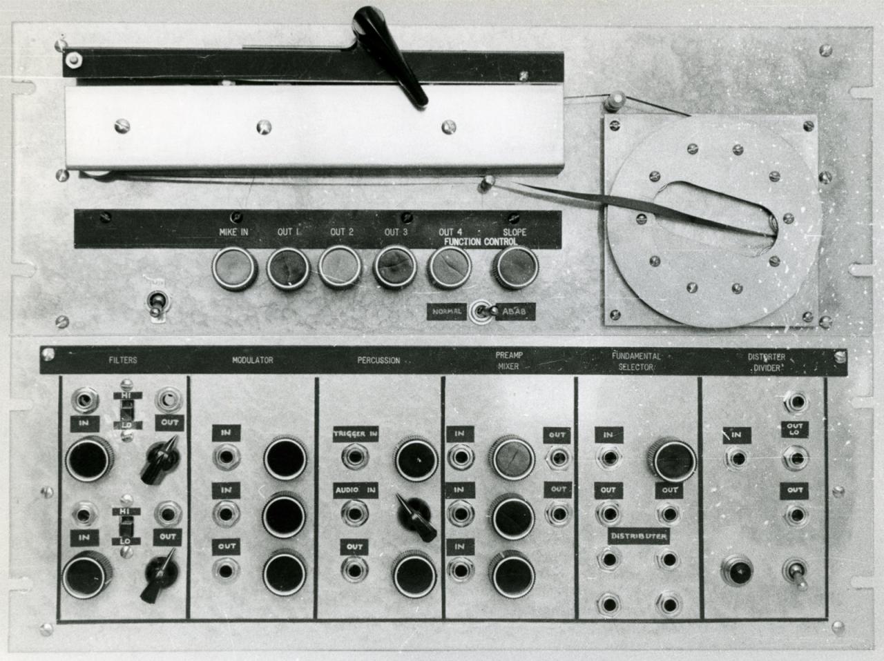 The Sound System Synthetizer by Harald Bode