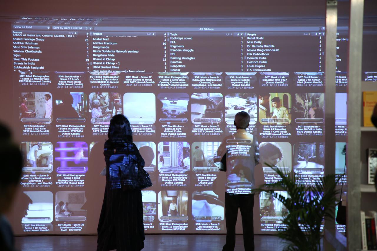 Exhibition view »Open Codes. Digital Culture Techniques«, Mumbai