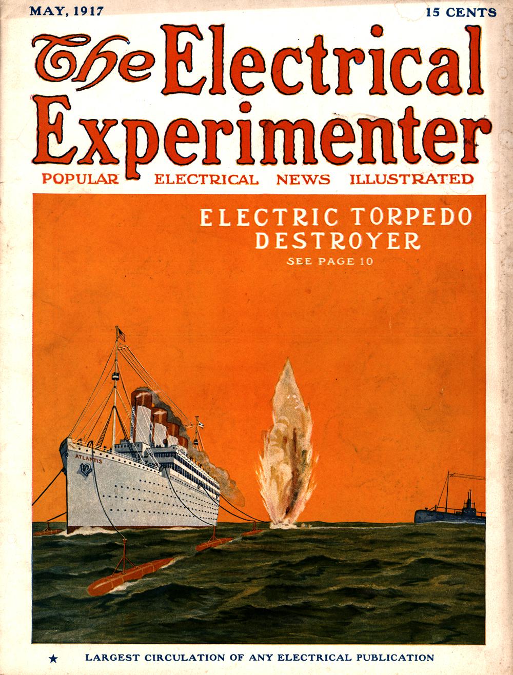 1917 - Electrical experimenter - Vol. 5, No. 1