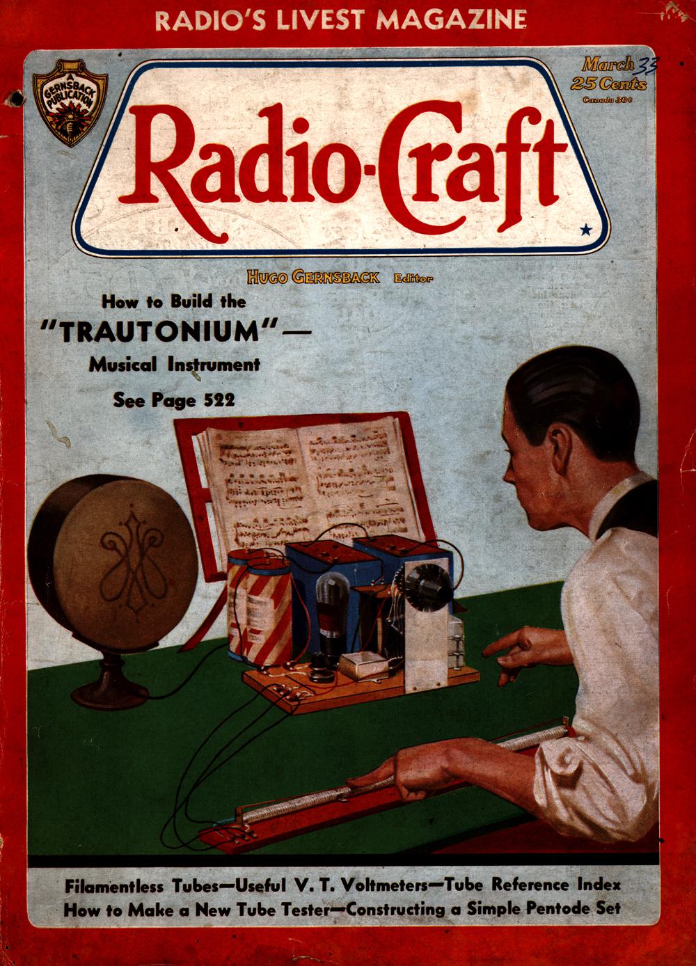 1933 - Radio-craft. and popular electronics; radio-electronics in all its phases - Vol. 4, No. 9