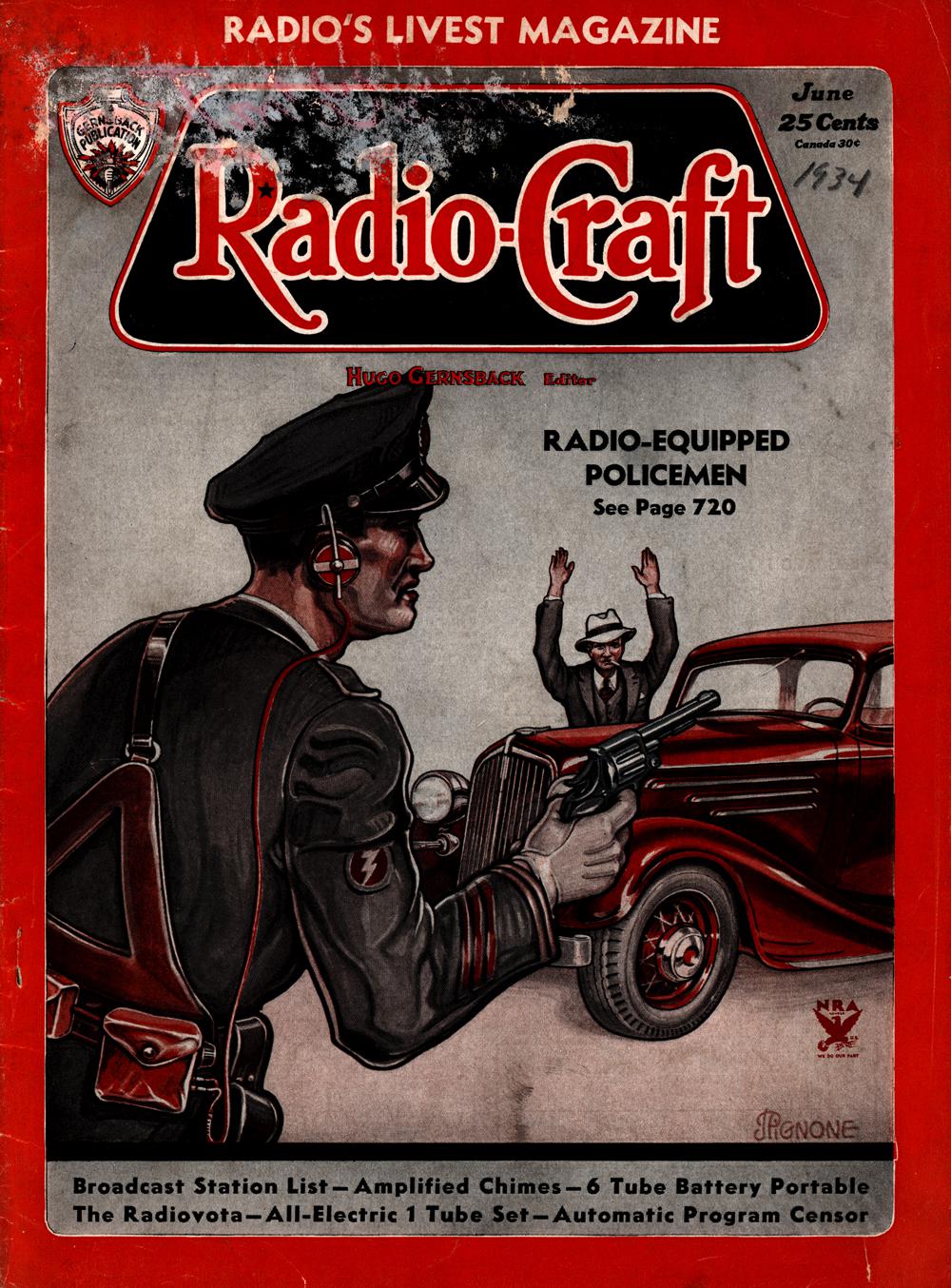 1934 - Radio-craft. and popular electronics; radio-electronics in all its phases - Vol. 5, No. 12