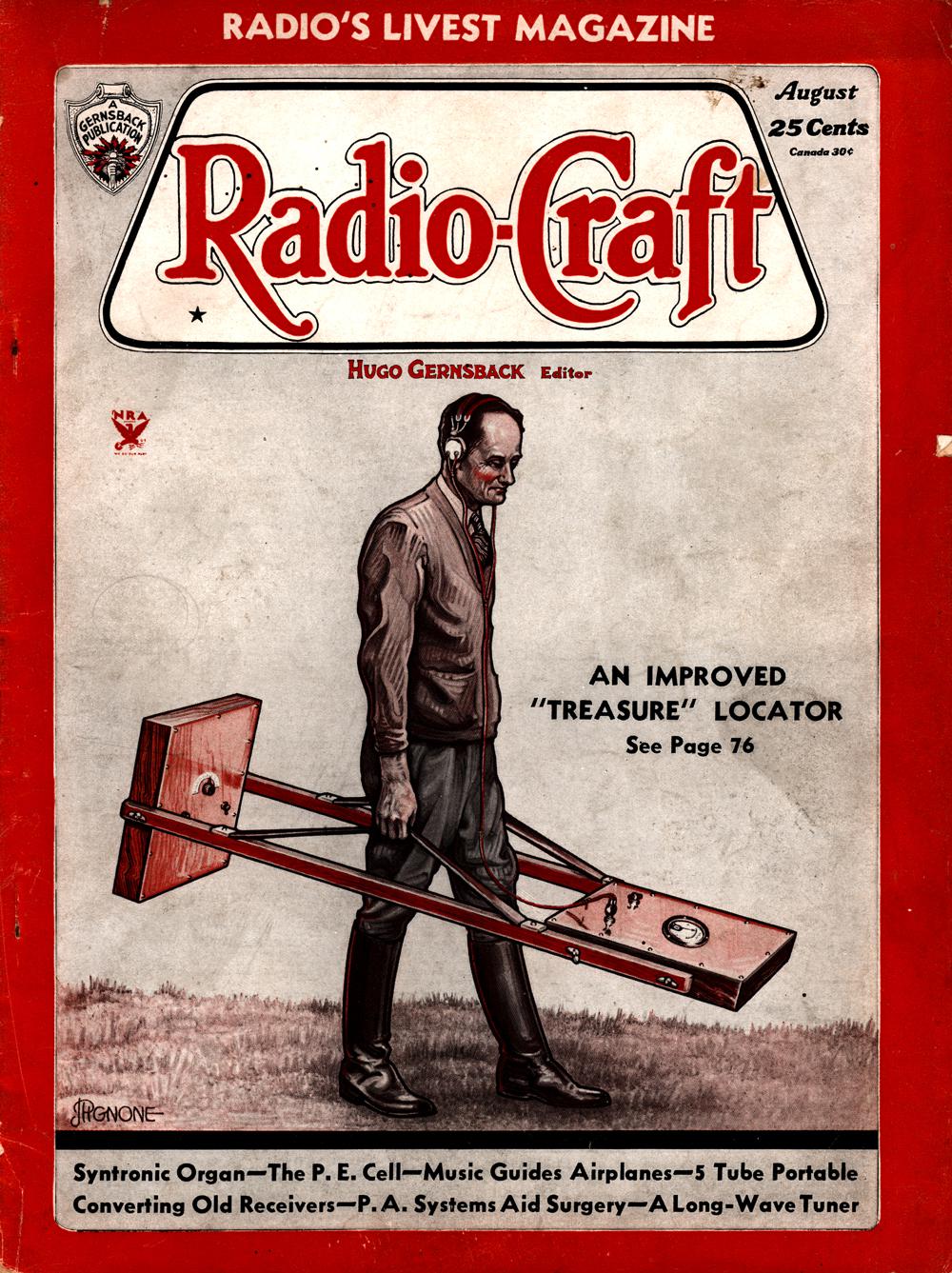 1934 - Radio-craft. and popular electronics; radio-electronics in all its phases - Vol. 6, No. 2
