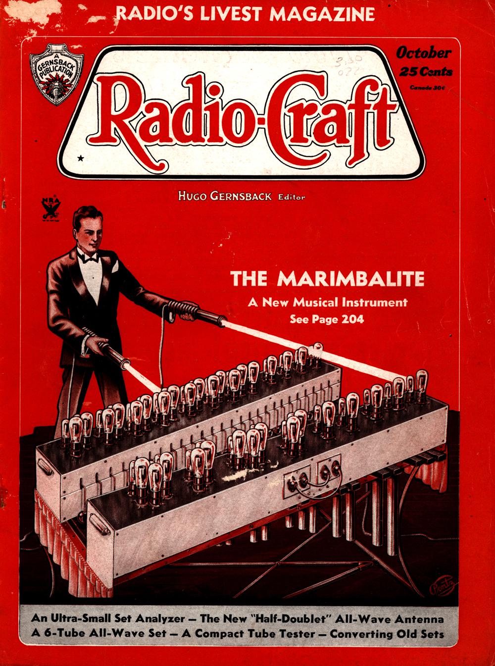 1934 - Radio-craft. and popular electronics; radio-electronics in all its phases - Vol. 6, No. 4