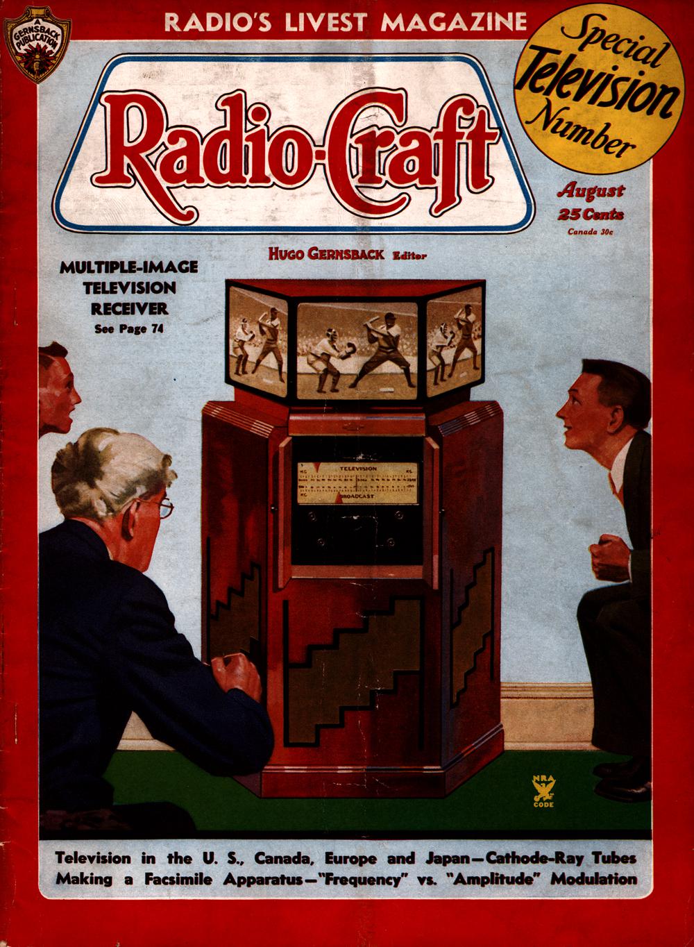 1935 - Radio-craft. and popular electronics; radio-electronics in all its phases - Vol. 7, No. 2