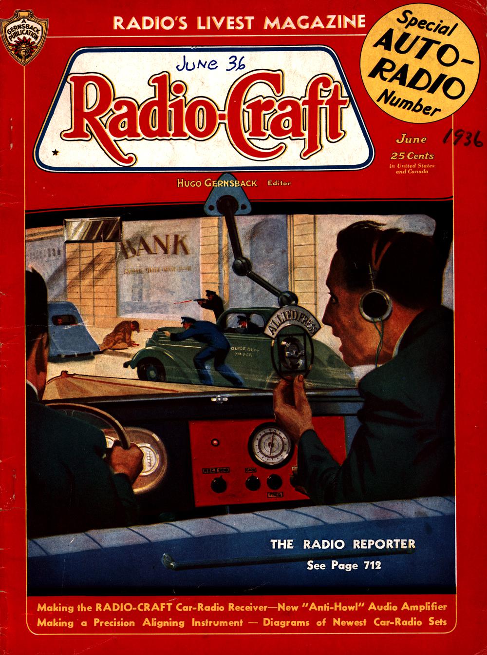 1936 - Radio-craft. and popular electronics; radio-electronics in all its phases - Vol. 7, No. 12