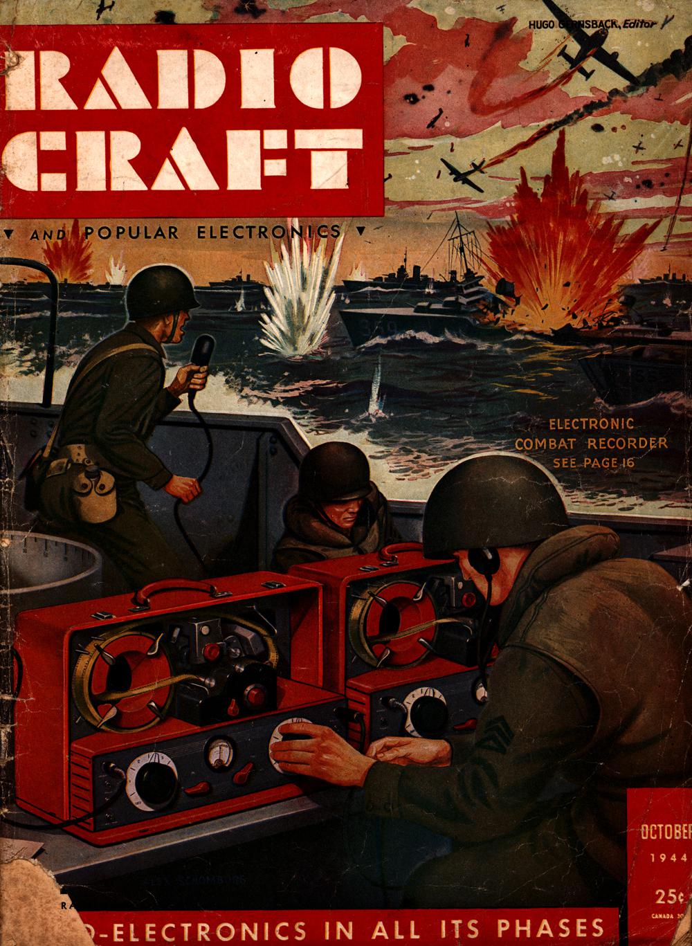 1944 - Radio-craft. and popular electronics; radio-electronics in all its phases - Vol. 16, No. 1