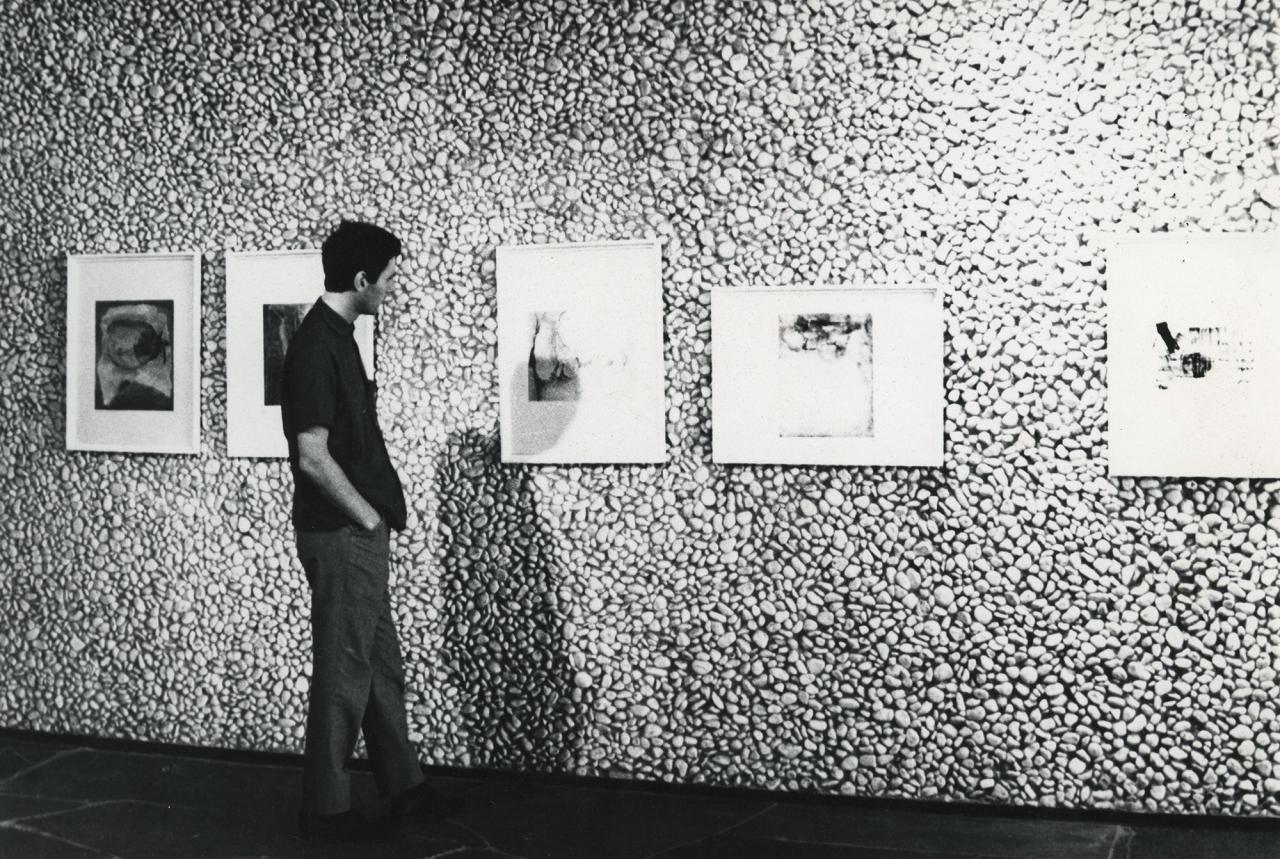 Exhibition of painting, graphic art (Koch-Wittingen, Mohr), Kunstgewerbe-Verein Pforzheim, Reuchlinhaus, 1963