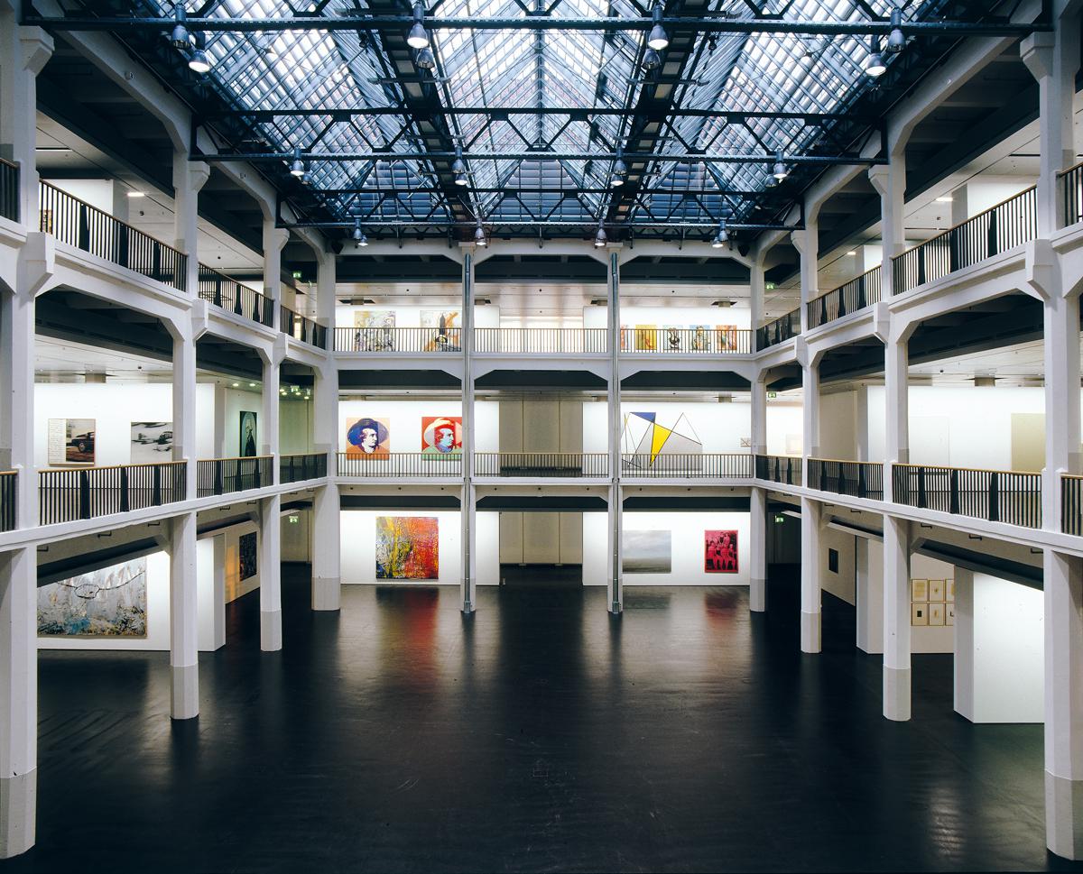 Der Lichthof des Museum für Neue Kunst 