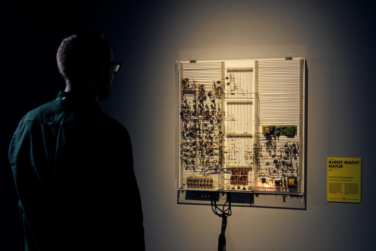 Exhibition view »Walter Giers. Electronic Art«