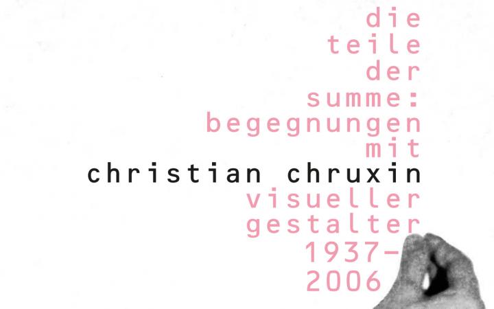 Cover of the publication »Die Teile der Summe. Begegnungen mit Christian Chruxin«