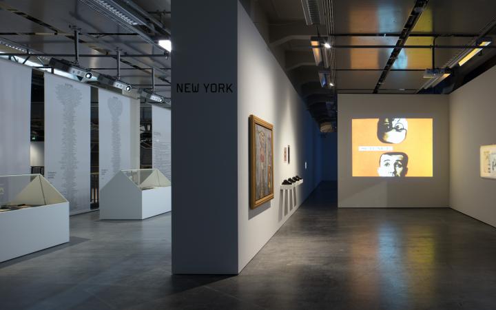 View into the exhibition »Beat Generation«
