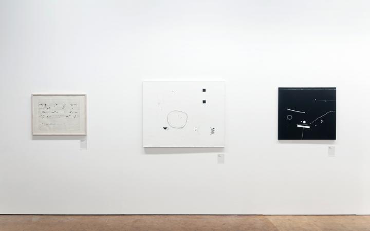View of the exhibition »The Algorithm of Manfred Mohr«