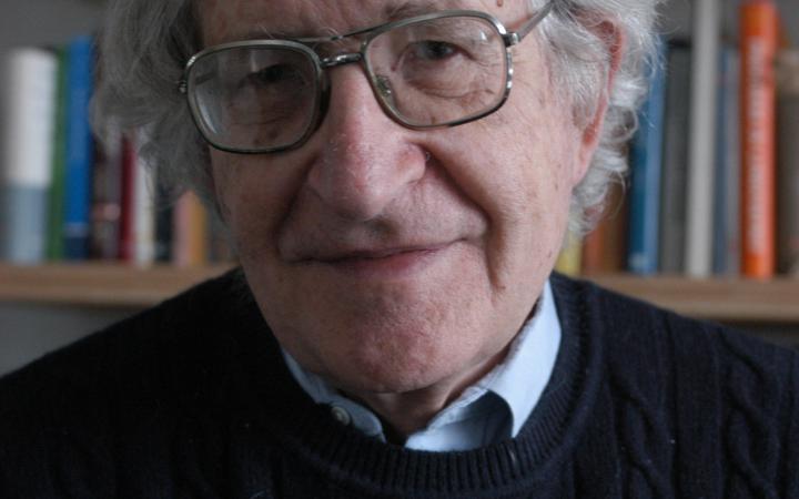Portrait of Noam Chomsky