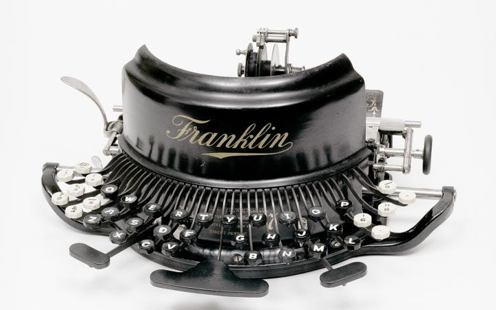 The Franklin - historische Schreibmaschine