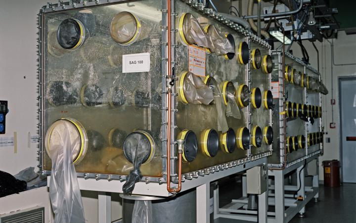 Big machine to dismantle plutonium